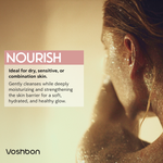 nourish freeze-dried facial cleanser benefits nourishing and strengthening skin barrier