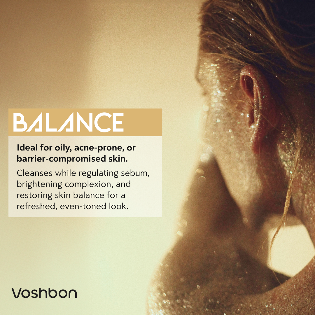 balance granule facial cleanser benefits balancing and refreshing skin
