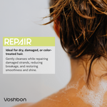 repair freeze-dried hair wash benefits repairing damaged hair and strengthening fibers
